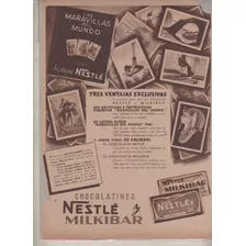 Publicidad De Revista - Figuritas Maravillas Del Mundo 1941
