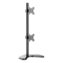 Suporte 2 Monitores 14 A 32 Vertical Base De Mesa Sim-800 Cor Preto