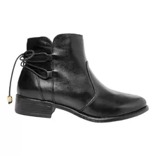 Bota Feminina Em Couro Crisdan - Original