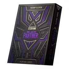 Cartas Black Panther Luxury Playing Card Naipes Namor Marvel Color Del Reverso Morado