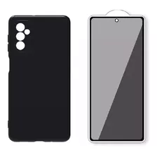  Capa Case Preta P/ Galaxy M52 +pelicula Privativa Vidro 3d