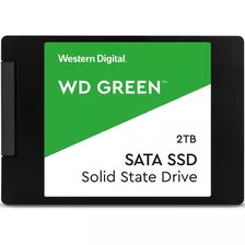 Disco Sólido Ssd Interno Western Digital Wd Green Wds200t2g0a 2tb Negro