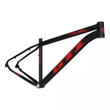 Quadro Bicicleta Aro 29 Gti Roma Alumínio Mtb Cores Cor Preto/vermelho Tamanho Del Quadro 15