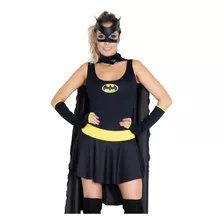 Disfraz Halloween Batichica Mujer Heroina Super Heroes