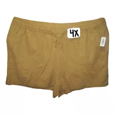 Short Bermuda Caramelo Casual Talla 4x ( 48/50 Mx ) Old Navy