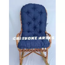  Cadeira Balanço C/ Almofada