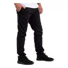 Pantalón Quiksilver Everyday Ripstop Hombre Moda Negro