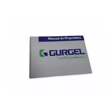 Manual Do Proprietario Gurgel Motomachine + Adesivo Brinde