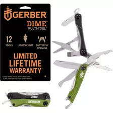 Mini Herramienta Múltiple 12 En 1 Gerber Gear Dime - Alicate