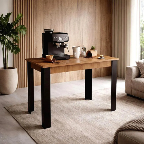 Mesa Compacta Moderna Para Área De Trabalho/ Sala De Jantar Mel