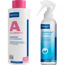 Shampoo Allermyl Glyco 500ml + Humilac 250ml - Virbac