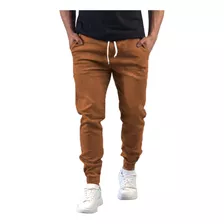 Calças Jeans Camuflada Masculina Jogger Com Punho Elastico