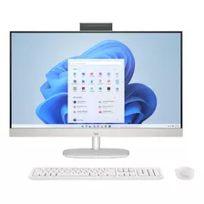 Hp All In One 27-cr0000la, Ryzen 5, 8gb, 512, Fhd, 27 Pulgadas Color Blanco