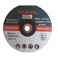 Disco Corte Acero Inoxidable Dahua 400x3x25,4mm - 16x1/8x1 