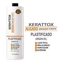 Alisado Plastificado Brasilero Fuerte 1 Litro Brillo 3d