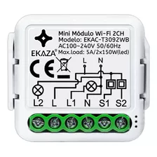 Interruptor Inteligente Wifi Mini 2 Canais Automação Alexa