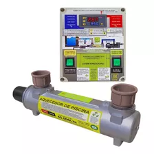 Aquecedor Piscina Fibra E Vinil 40000l Automático 220v/380v