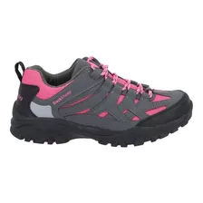 Zapatilla Outdoor Bajo Gris-rosa Blacksheep Puyehue