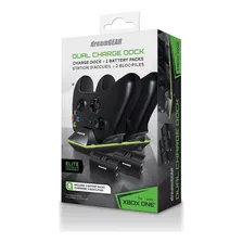  Dual Charge Dock Negro Para Xbox One Dreamgear
