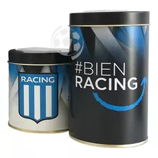 Set De Yerbera Y Azucarera Racing Club Con Licencia Oficial