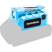 Linterna Led Y Cargador Usb A Batería Gamma - G12421ar