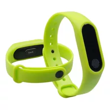 Smartwatch Band Sumergible Color Malla Verde Lima Deportivo