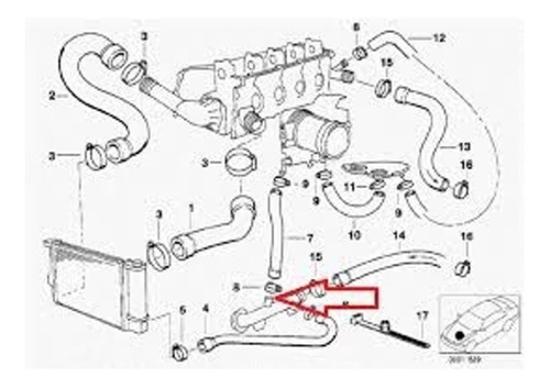 Caerias Tubo Bmw 3  E30 E36  5 E34  Z3  E36 Foto 2