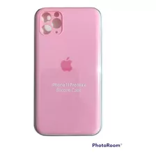 Silicon Case Para iPhone 11 Pro Max Con Mica De Cristal 9h