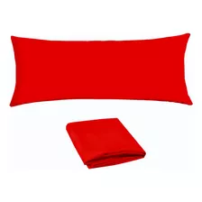 Fronha Travesseiro De Corpo Varias Cores Xuxao 1,35x0,45 