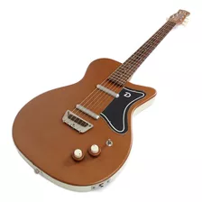 Guitarra Electrica Danelectro Tipo Lp Marron Dano56 Brillant