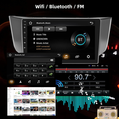 2g 32g Android 11 Car Radio Lexus Rx300 Rx330 Rx350 2004-200 Foto 6