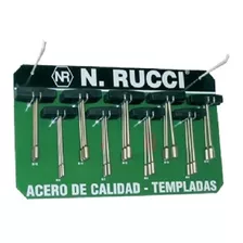 Juego De 9 Llaves T Rucci De 6mm A 14m Profesional + Tablero