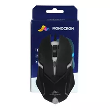 Mouse Gamer Mn809d Preto 1.5m/dpi 1000 Monocron