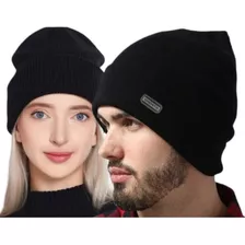 Touca Gorro Boina De Lã Forrada Para Inverno Mais Rigoroso 