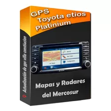 Actualización Gps Toyota Etios Platinum Mapas Mercosur