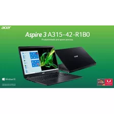 Notebook Acer Amd Ryzen 5 12gb 1tb Hdd 250gb Ssd Nvme