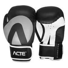 Luva De Boxe Preta 14 Oz Pvc P10-14 - Acte Sports