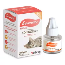 Serenex Para Gatos Refil Que Acalma Para Difusor 42 Ml Konig