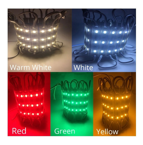 1500 Modulos Luz Led 3 Leds Samsung 5054 Conta Agua Y Polvo Foto 4