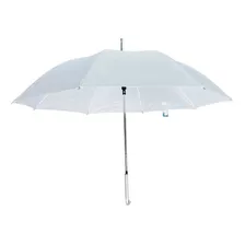 Sombrilla Paraguas Blanca Publicitaria P/ Campaña $39xmillar