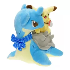 Pelucia Lapras E Pikachu Boneco Pokemon Sg Charizard Mewtwo