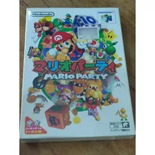 Mario Party N64 Original Japonês Nintendo 64 Lacre Loja Japã