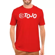 Camiseta Tojo Som Antigo - Camisa 100% Algodão Vermelha
