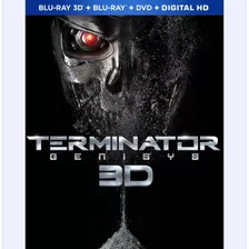 Terminator Genesys 3d Blu-ray