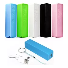 Carregador Portátil Universal Power Bank Usb A5 2600mah Azul