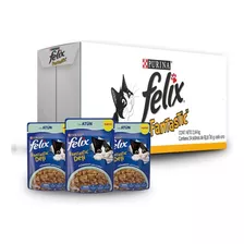 Purina® Felix® Fantastic Deli Gato Adulto Sobre Atún 24x85g