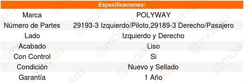 Set 2 Espejos Polyway Chevrolet Astra 00_03 Foto 4