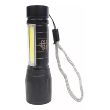 Lámpara Táctica Militar Led Recargable De Bolsillo Usb 2000l