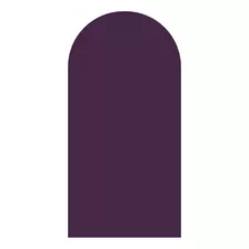 Painel De Festa Decorativo Romano Cor Lisa 2m X 1m Em Tecido Cor Roxo Uva