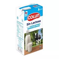 Leche Semidescremada Sin Lactosa Colun 1 L